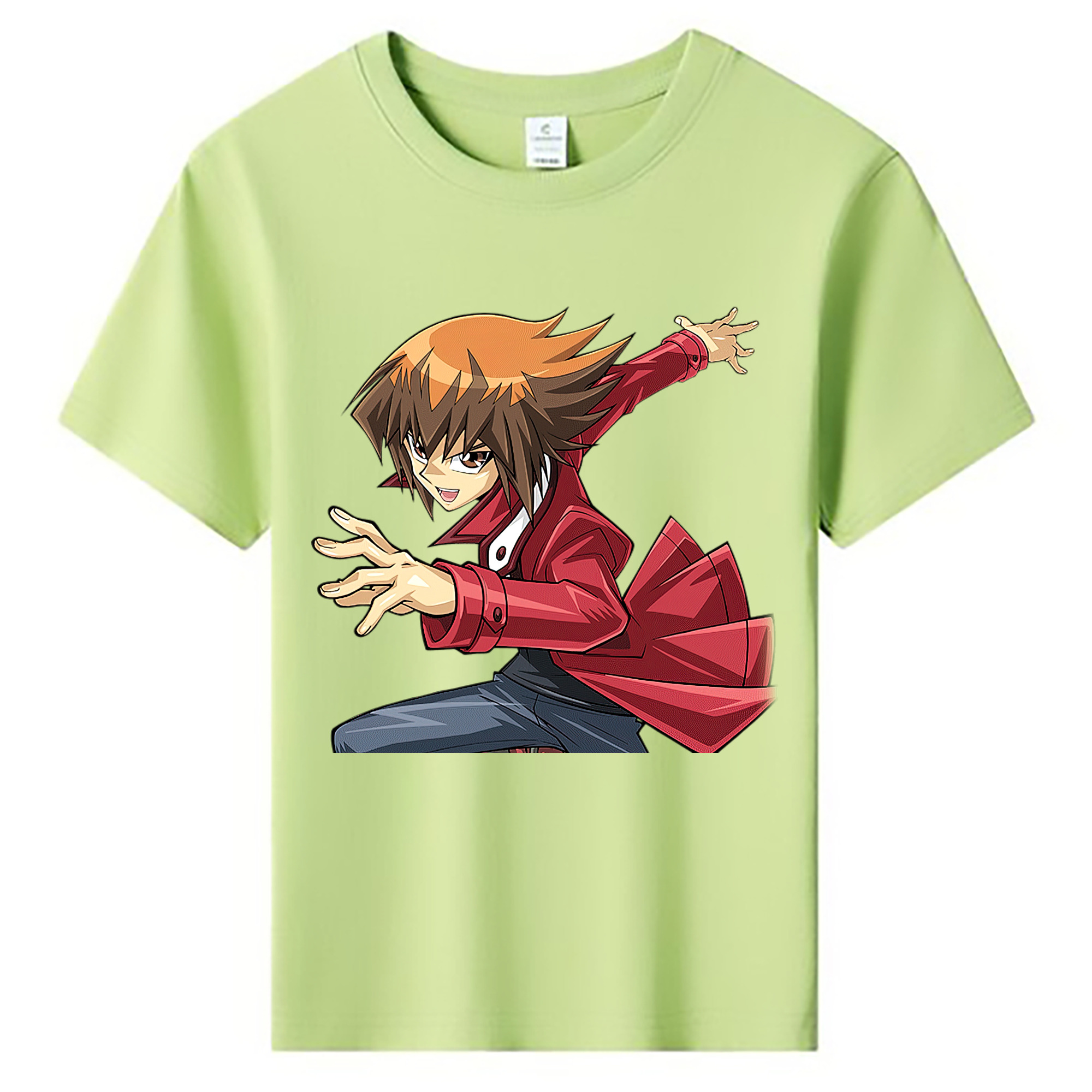 （画像用） 遊☆戯☆王 Yu-Gi-Oh! 綿100％キッズTシャツ（フロントプリント）